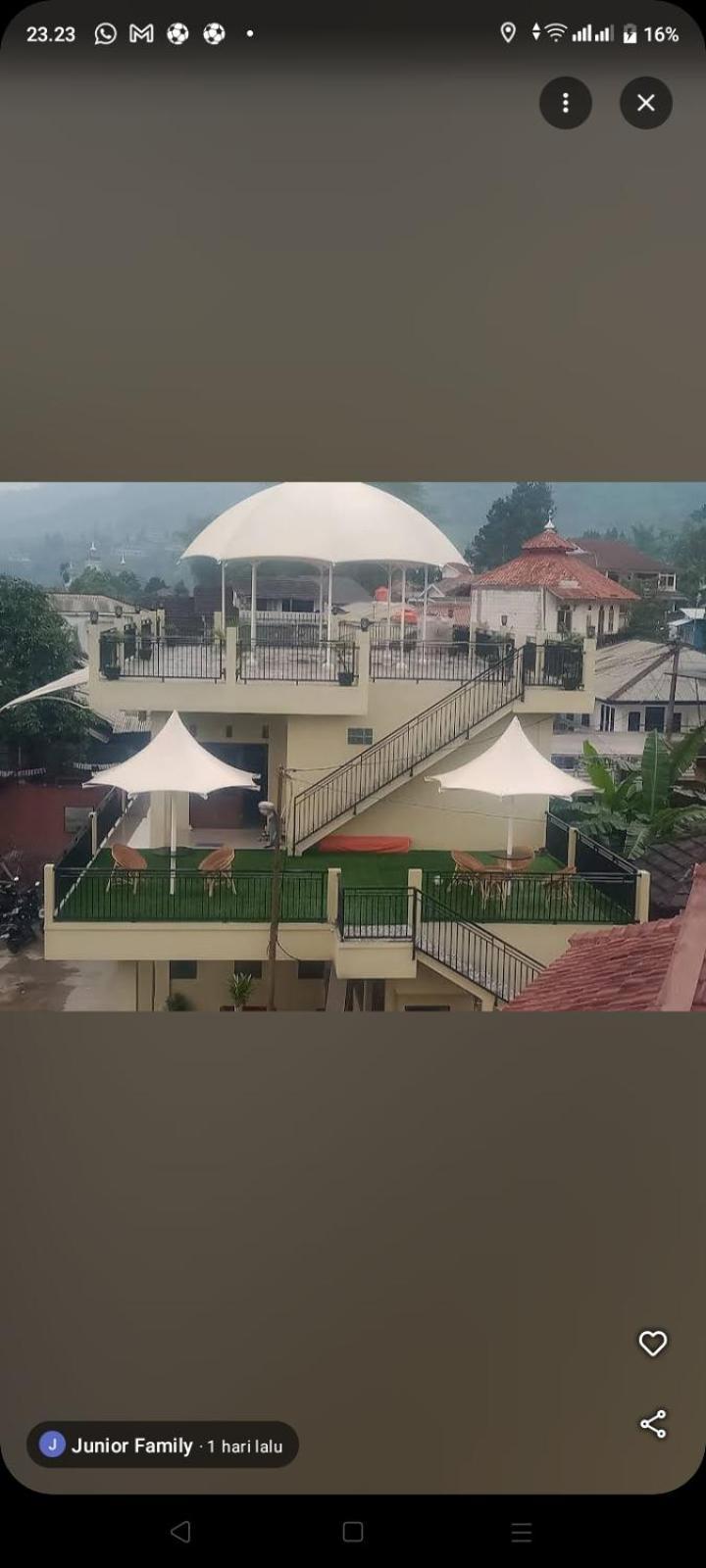 Villa Junior Family Cisarua Kültér fotó
